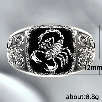 Midnight Scorpion Ring Make a Statement This Halloween.