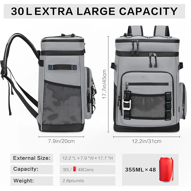 Aramnew IceVault 30L  Leakproof Cooler Rucksack