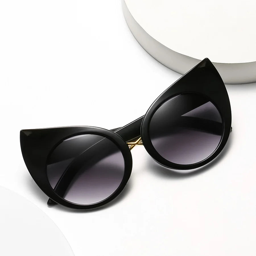 Gothic Cat Eye Halloween Shades Own the Night. Rule Halloween.