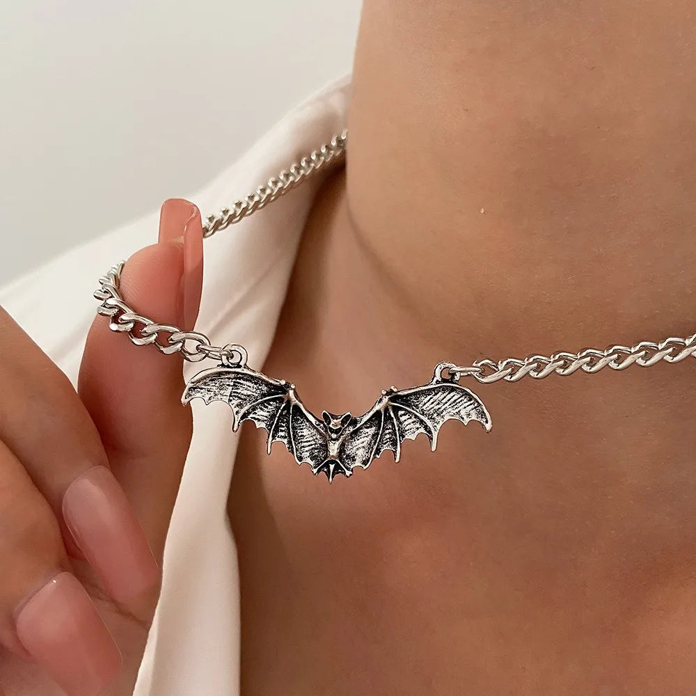 🖤Midnight Bat Wing Pendant Wear the Night. Own Your Style.