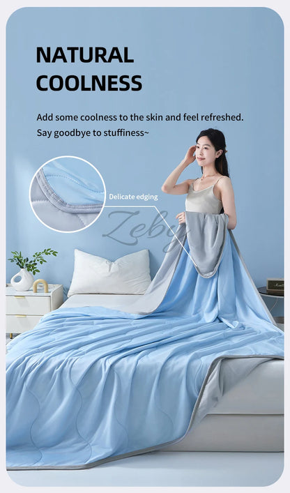 Aramnew AirLuxe Cooling Duvet Lightweight luxury with an instant cooling touch.