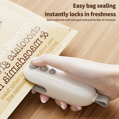 Aramnew HandySeal Pro. No more wasted snacks quick sealing made simple.