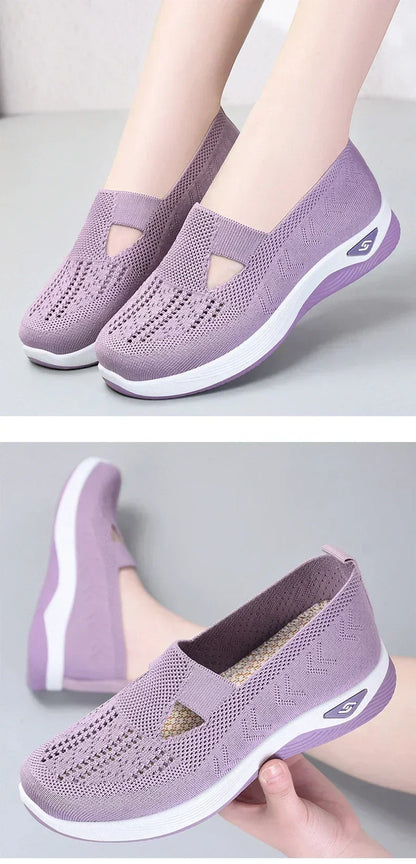 Aramnew ComfortBloom Shoes. Soft, flexible and beautifully designed for everyday walking with a touch of summer style.