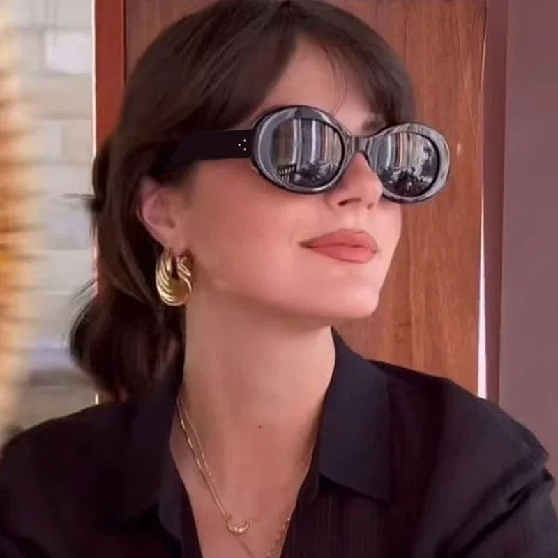 Luna Reflect Round Sunglasses Timeless style with a fearless shine.