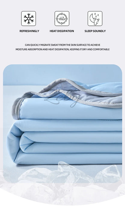 Aramnew AirLuxe Cooling Duvet Lightweight luxury with an instant cooling touch.