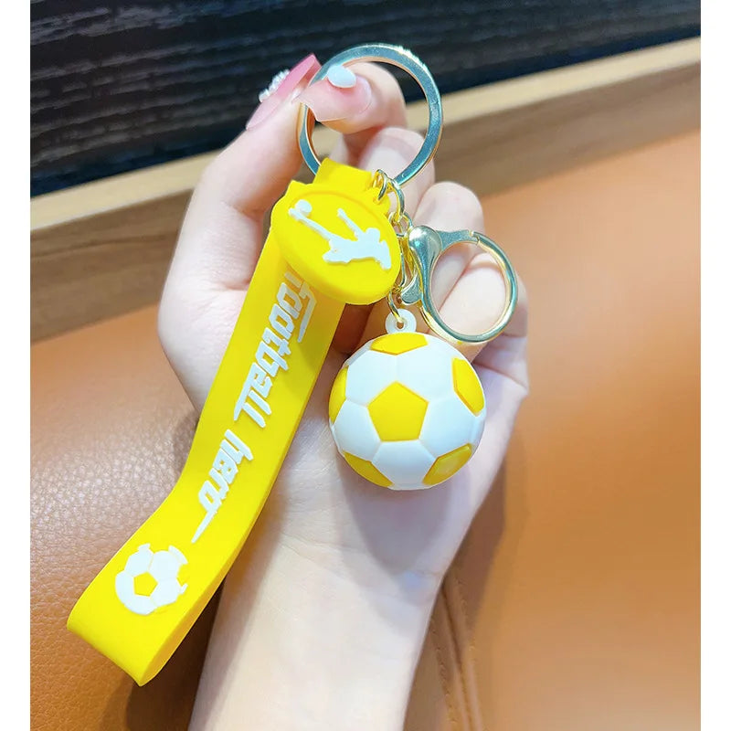 FanPulse Football Keyring Celebrate every goal with a stylish football charm.