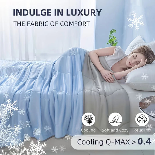 Aramnew AirLuxe Cooling Duvet Lightweight luxury with an instant cooling touch.