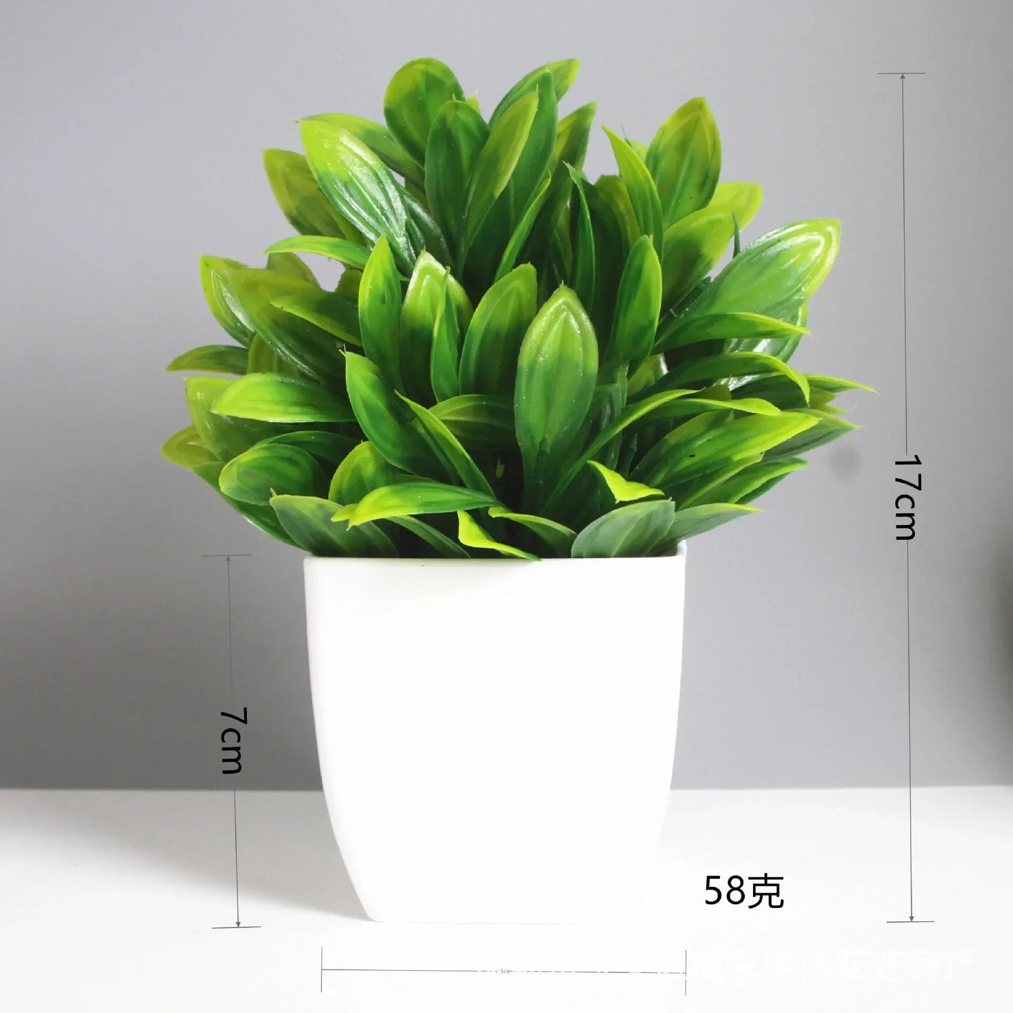 Artificial Bonsai Plant in Pot for Home Decor