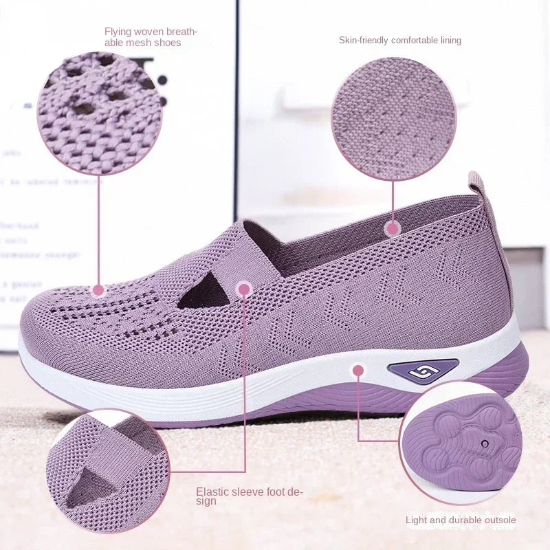 Aramnew ComfortBloom Shoes. Soft, flexible and beautifully designed for everyday walking with a touch of summer style.