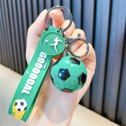 FanPulse Football Keyring Celebrate every goal with a stylish football charm.