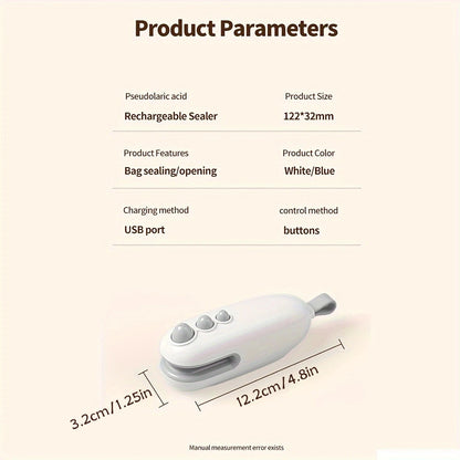 Aramnew HandySeal Pro. No more wasted snacks quick sealing made simple.
