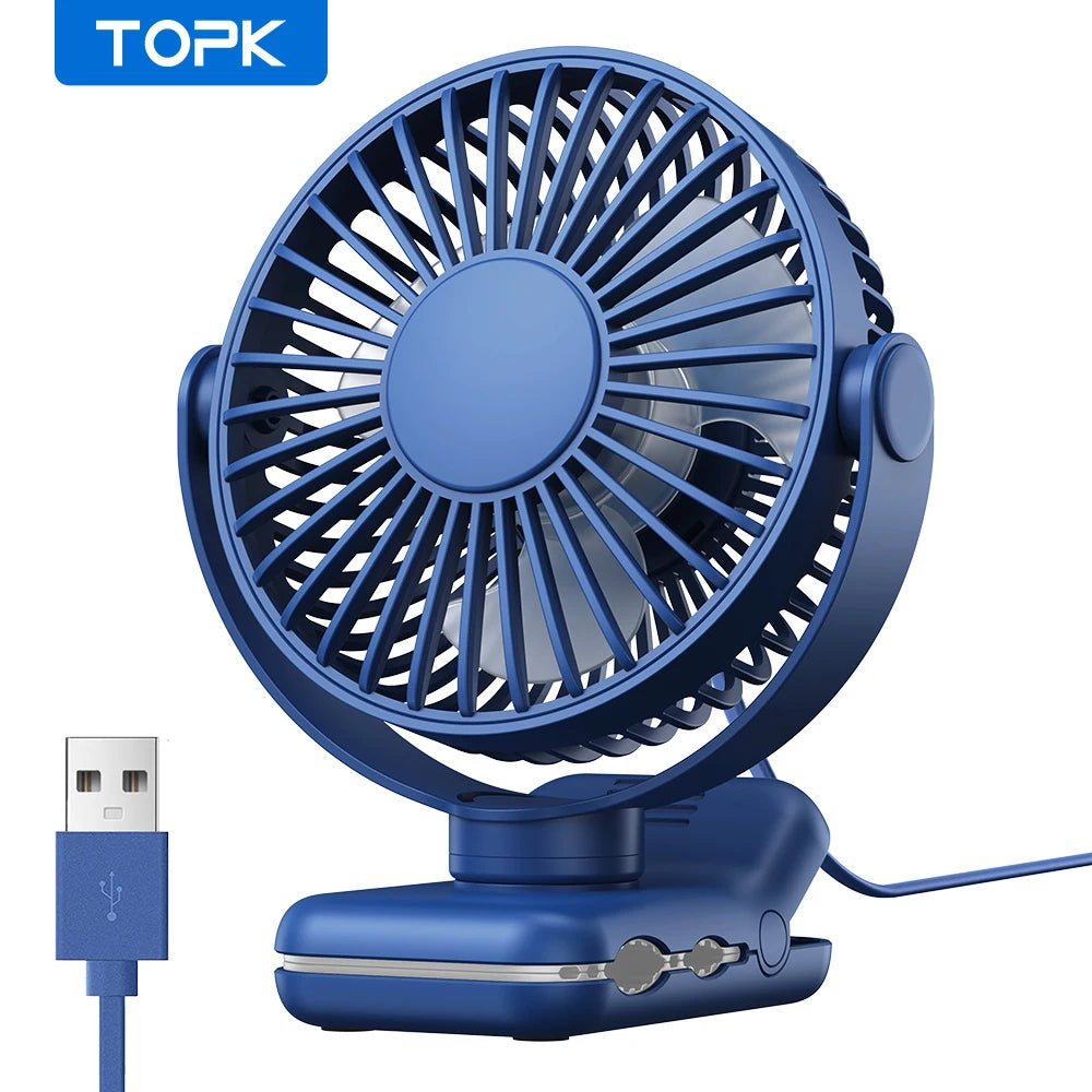 Aramnew ChillMate Portable Clip FanLightweight, quiet and built for everyday comfort.