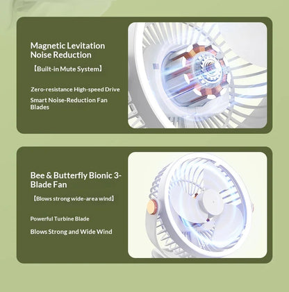 Aramnew AeroGlow™ Portable Fan
Powerful airflow, quiet comfort and 720° flexibility.