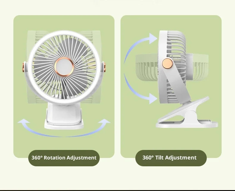Aramnew AeroGlow™ Portable Fan
Powerful airflow, quiet comfort and 720° flexibility.