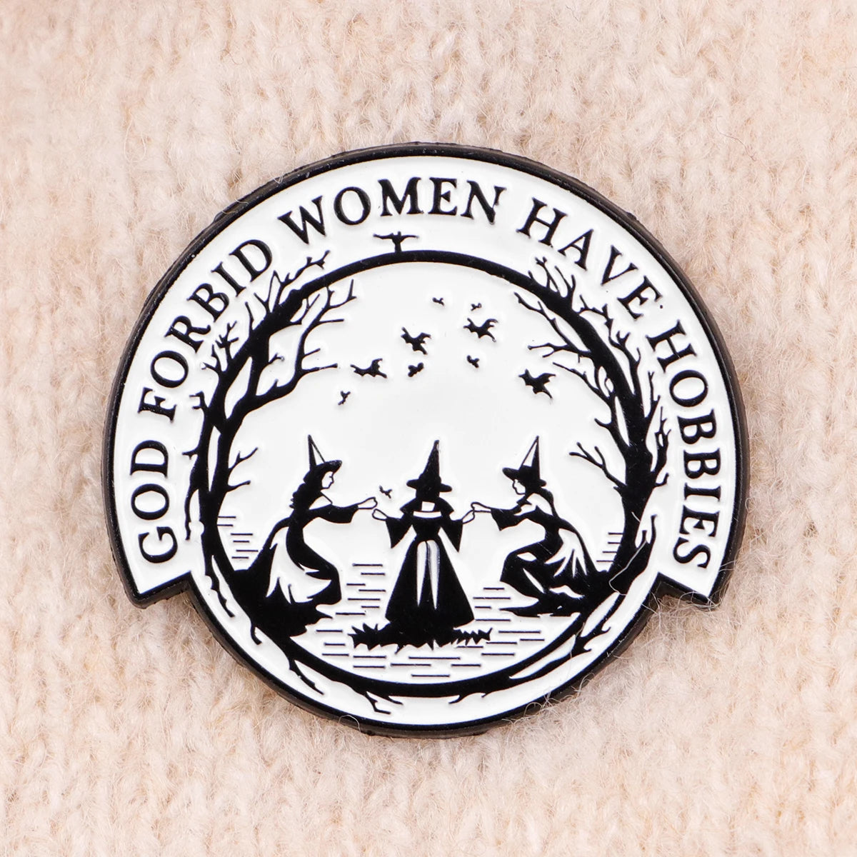 Mystic Witch Halloween Brooch Wear the Magic. Embrace the Mystery.