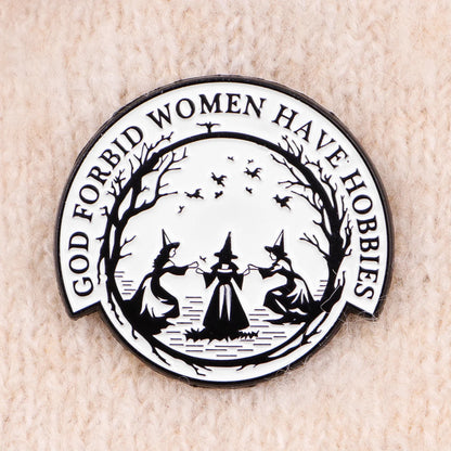 Mystic Witch Halloween Brooch Wear the Magic. Embrace the Mystery.