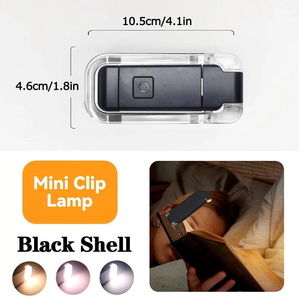 Aramnew GlowMark Book Light. A clever bookmark-style lamp with soft LED light to protect your eyes while you read.