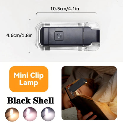 Aramnew GlowMark Book Light. A clever bookmark-style lamp with soft LED light to protect your eyes while you read.