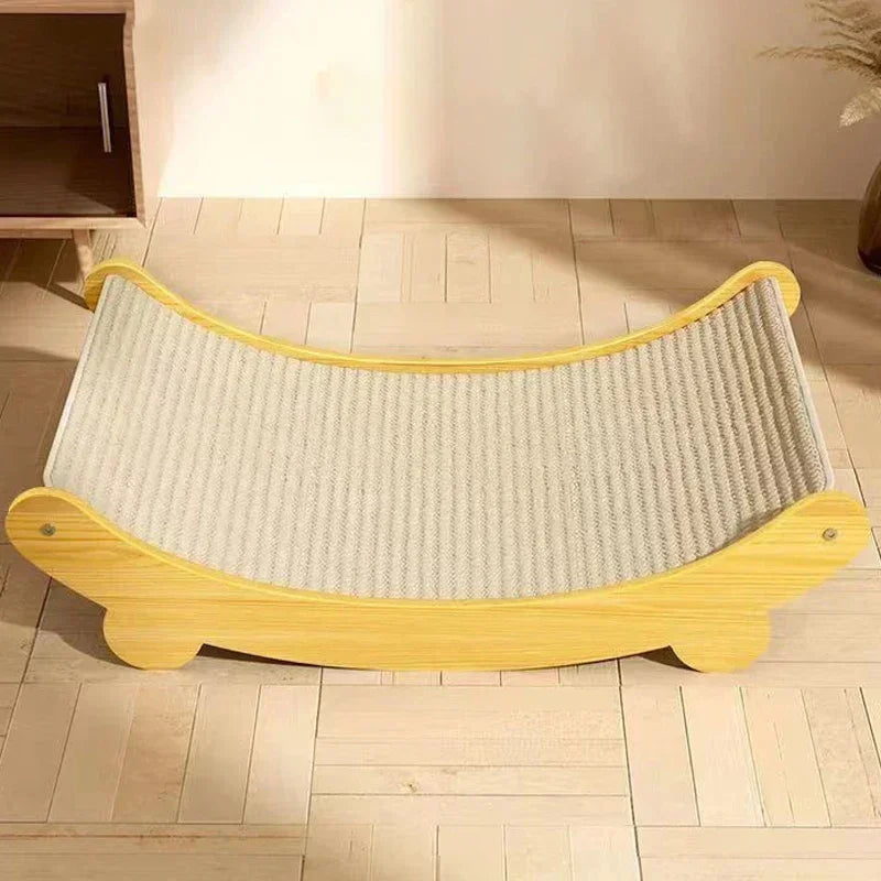 Aramnew PurrCraft Scratch Lounge
Durable wooden comfort for playful paws and peaceful naps.