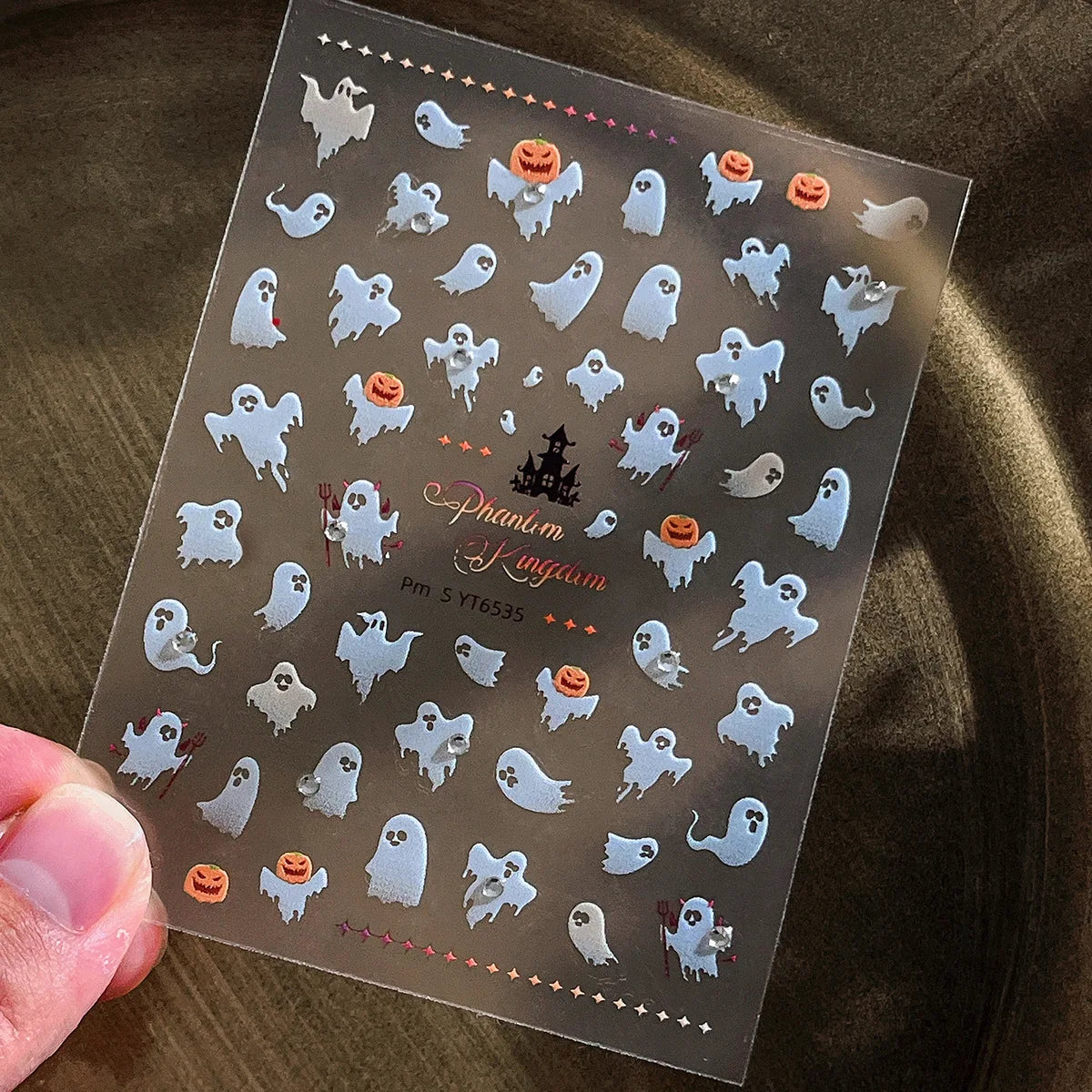 Spooky Skeleton Nail Stickers Give Your Nails a Wicked Halloween Twist.