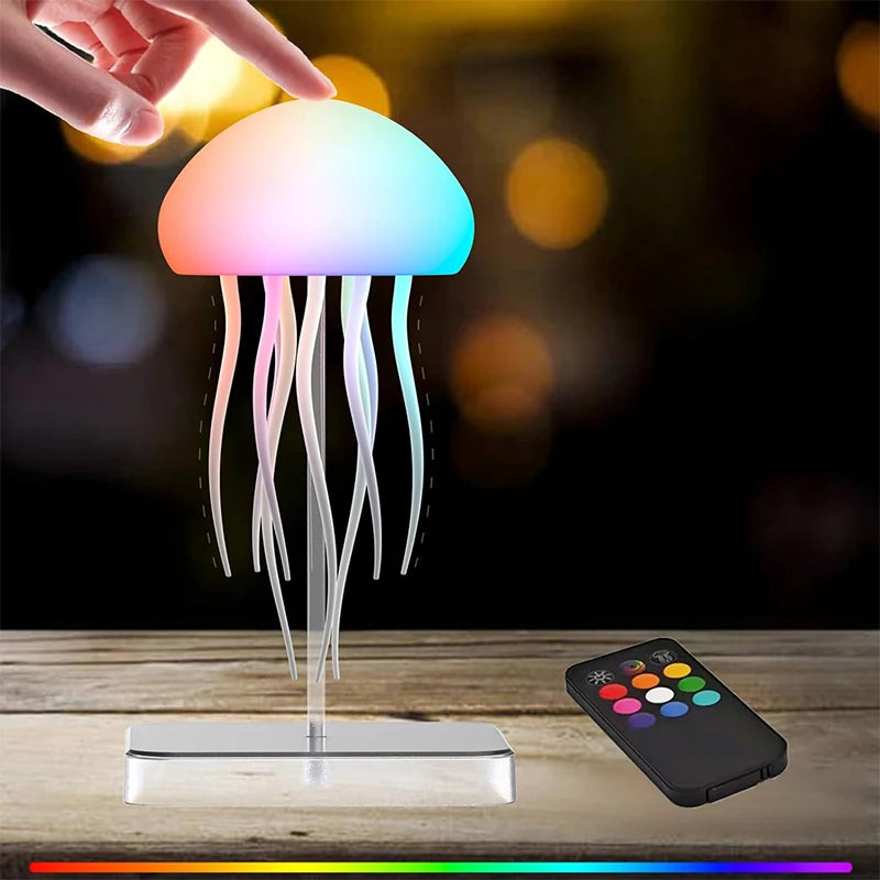 Aramnew AquaGlow Jellyfish Lamp Transform your space into a calming ocean escape.