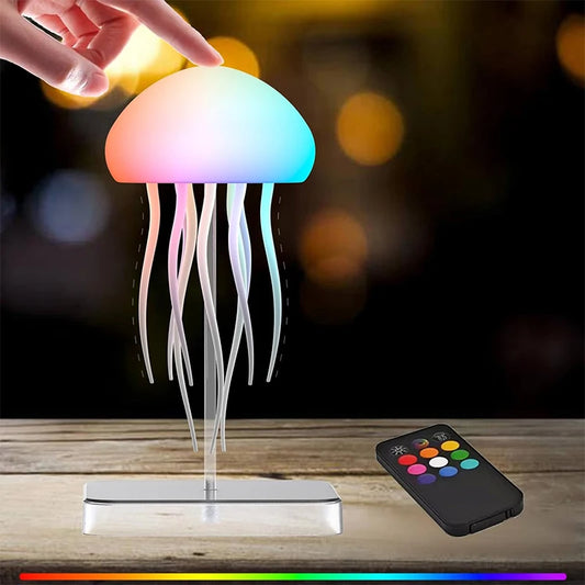Aramnew AquaGlow Jellyfish Lamp Transform your space into a calming ocean escape.