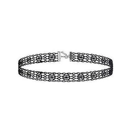 Gothic Lace Halloween Choker Own the Night with Gothic Elegance.