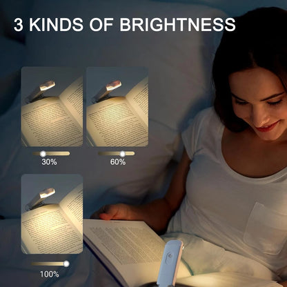 Aramnew GlowMark Book Light. A clever bookmark-style lamp with soft LED light to protect your eyes while you read.