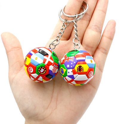 GoalGlobe Nation Keyring Carry the passion of the beautiful game everywhere you go.