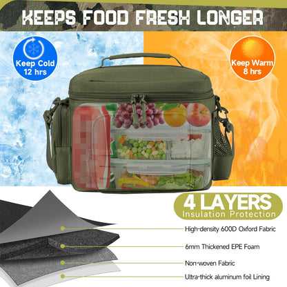 Aramnew TitanShield Insulated Meal Carrier