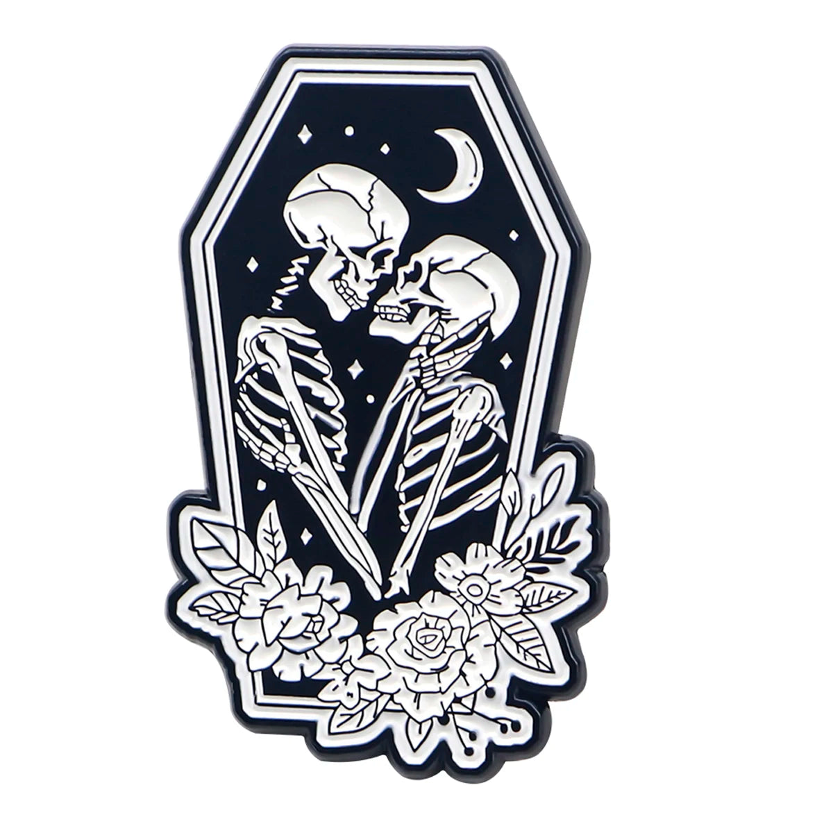 Skeleton Love Halloween Pin A Little Love with a Dark Twist.