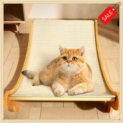 Aramnew PurrCraft Scratch Lounge
Durable wooden comfort for playful paws and peaceful naps.