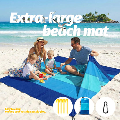 Aramnew CoastNest Picnic Mat Spacious comfort for beaches, picnics and outdoor escapes.