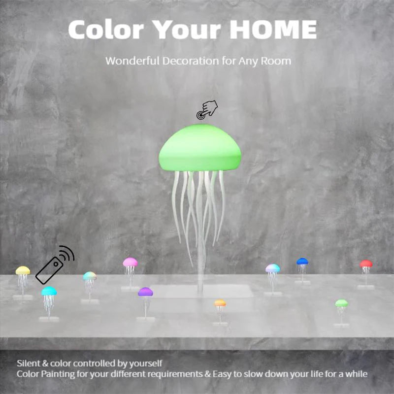 Aramnew AquaGlow Jellyfish Lamp Transform your space into a calming ocean escape.