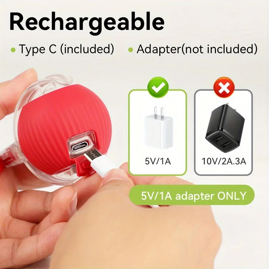Aramnew SpinPurr Motion Ball
Rechargeable interactive play designed for playful paws.