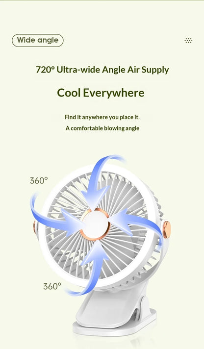 Aramnew AeroGlow™ Portable Fan
Powerful airflow, quiet comfort and 720° flexibility.