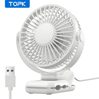 Aramnew ChillMate Portable Clip FanLightweight, quiet and built for everyday comfort.
