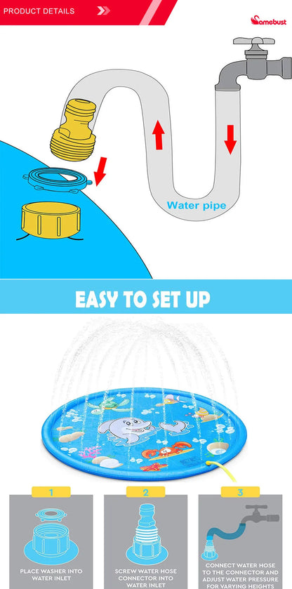 Aramnew AquaSprout 
Splash Pad Cool, colourful and made for unforgettable outdoor play.