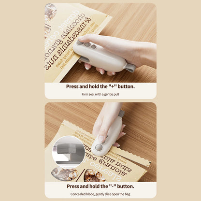 Aramnew HandySeal Pro. No more wasted snacks quick sealing made simple.