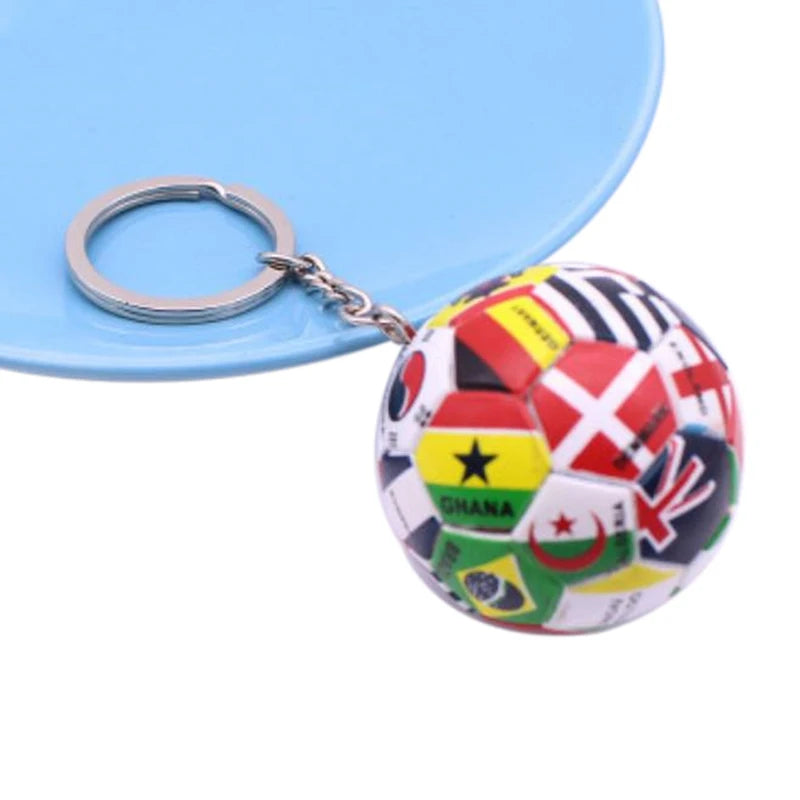 GoalGlobe Nation Keyring Carry the passion of the beautiful game everywhere you go.