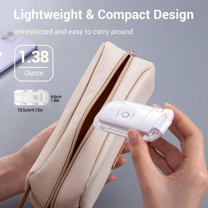 Aramnew GlowMark Book Light. A clever bookmark-style lamp with soft LED light to protect your eyes while you read.
