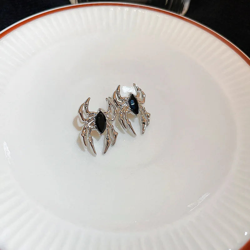 Spooky Web Earrings Make Your Halloween Look Unforgettable.
