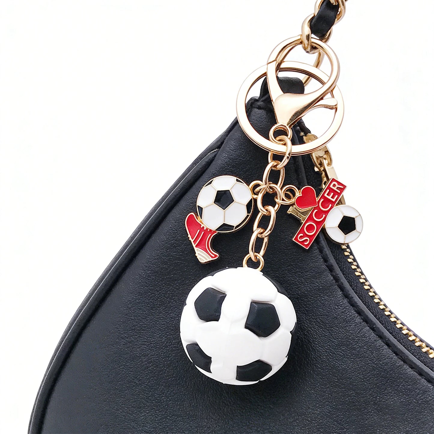 LuckyKick Charm Set Style, luck and football passion in one adorable accessory