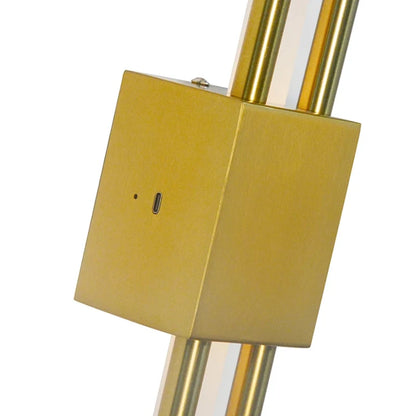 Lámpara de pared LED nórdica con enchufe USB para decoración de dormitorio