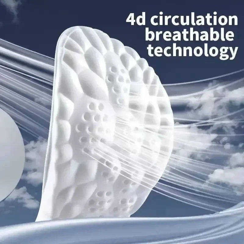 Aramnew AirFlex Support Insoles. Breathable, flexible and engineered to deliver superior support for sports and daily activities.