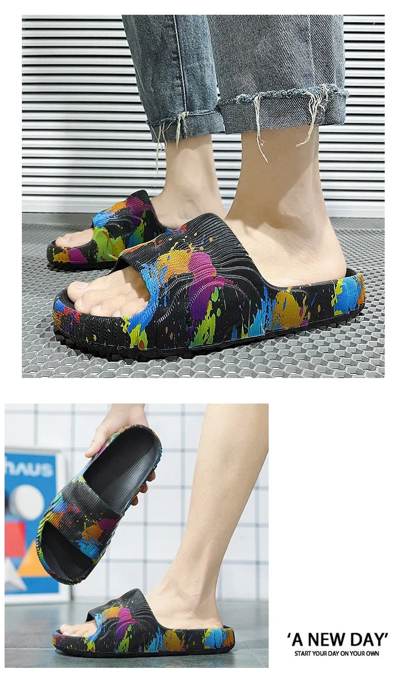 Aramnew BreezeWalk Beach Slippers Lightweight, non-slip and made for sunny escapes.
