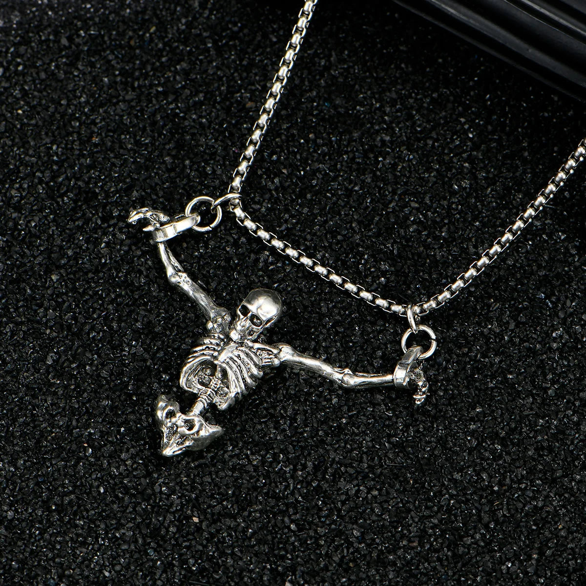 Midnight Skull Necklace Bold. Gothic. Unforgettable.