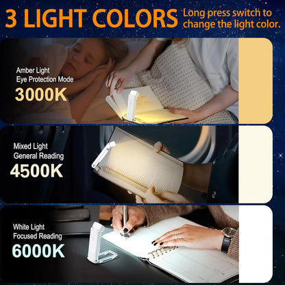 Aramnew GlowMark Book Light. A clever bookmark-style lamp with soft LED light to protect your eyes while you read.