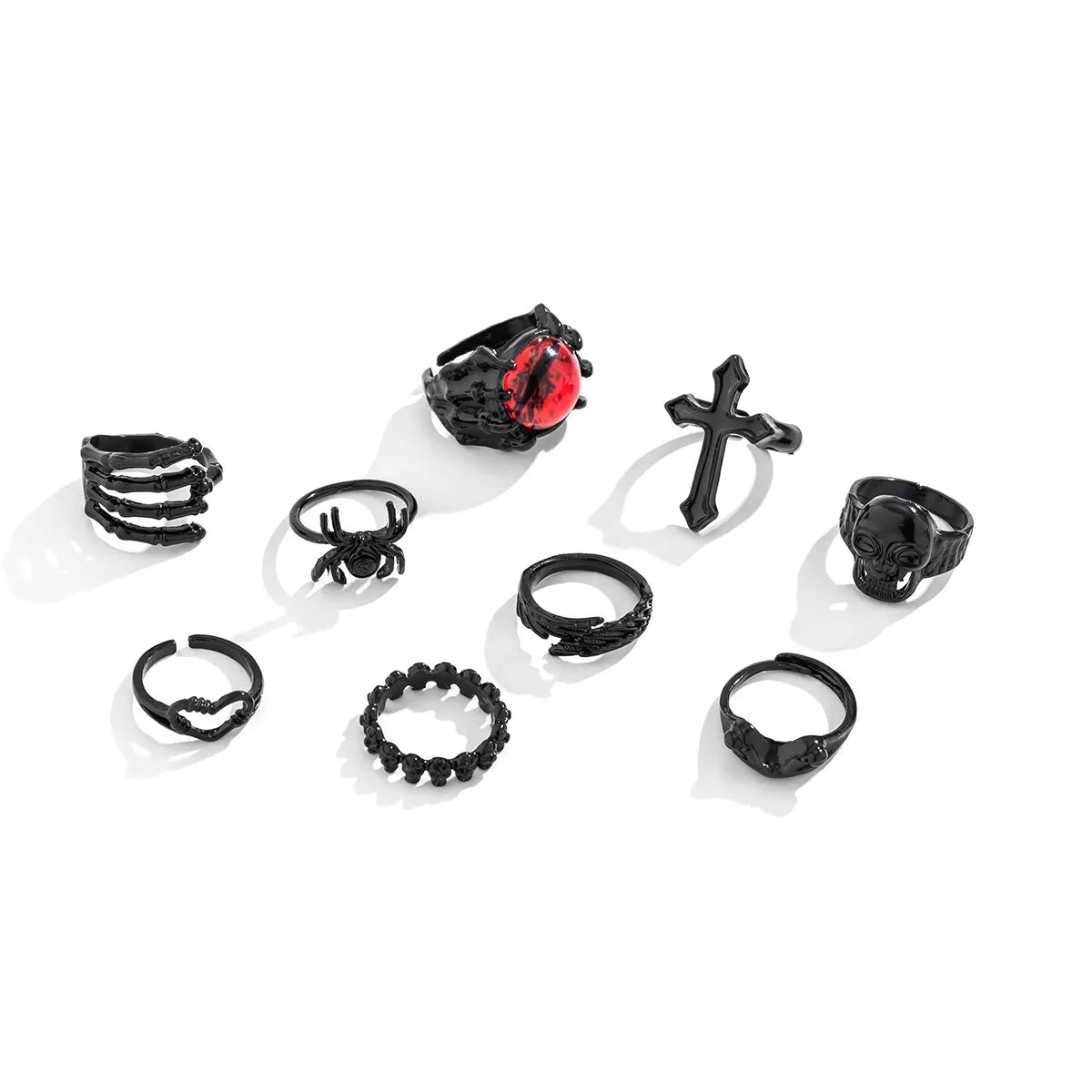 Wicked Skull & Devil Rings Make Your Halloween Look Fearlessly Bold.