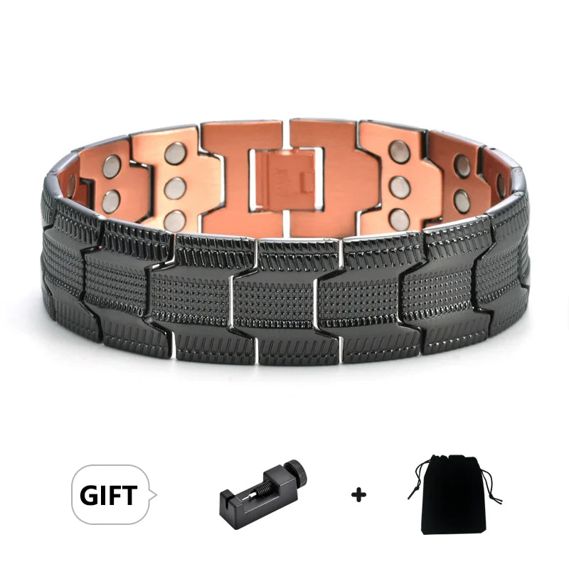 CopperRelief Men’s Magnetic Bracelet